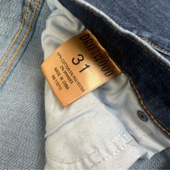 Driftwood Jackie Embroidered Jeans Women's Size 31 - Picture 9 of 16